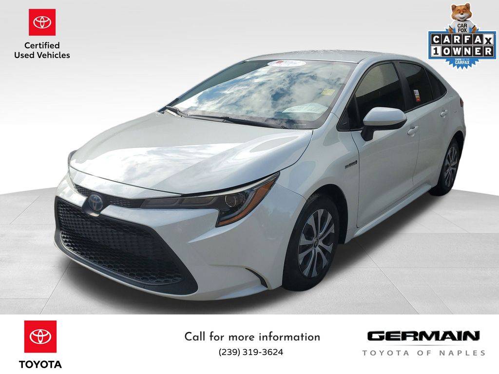 2020 Toyota Corolla Hybrid LE — Sedan — 27,673 mi — Naples, FL