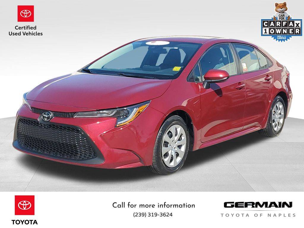 2022 Toyota Corolla LE — Sedan — 14,295 mi — Naples, FL