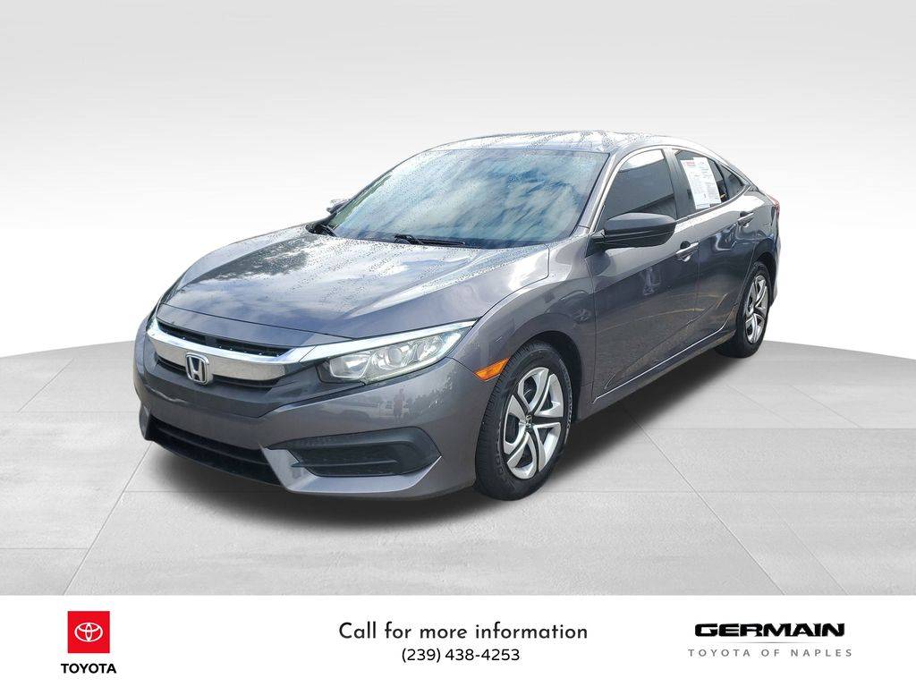 2016 Honda Civic LX — Sedan — 100,620 mi — Naples, FL