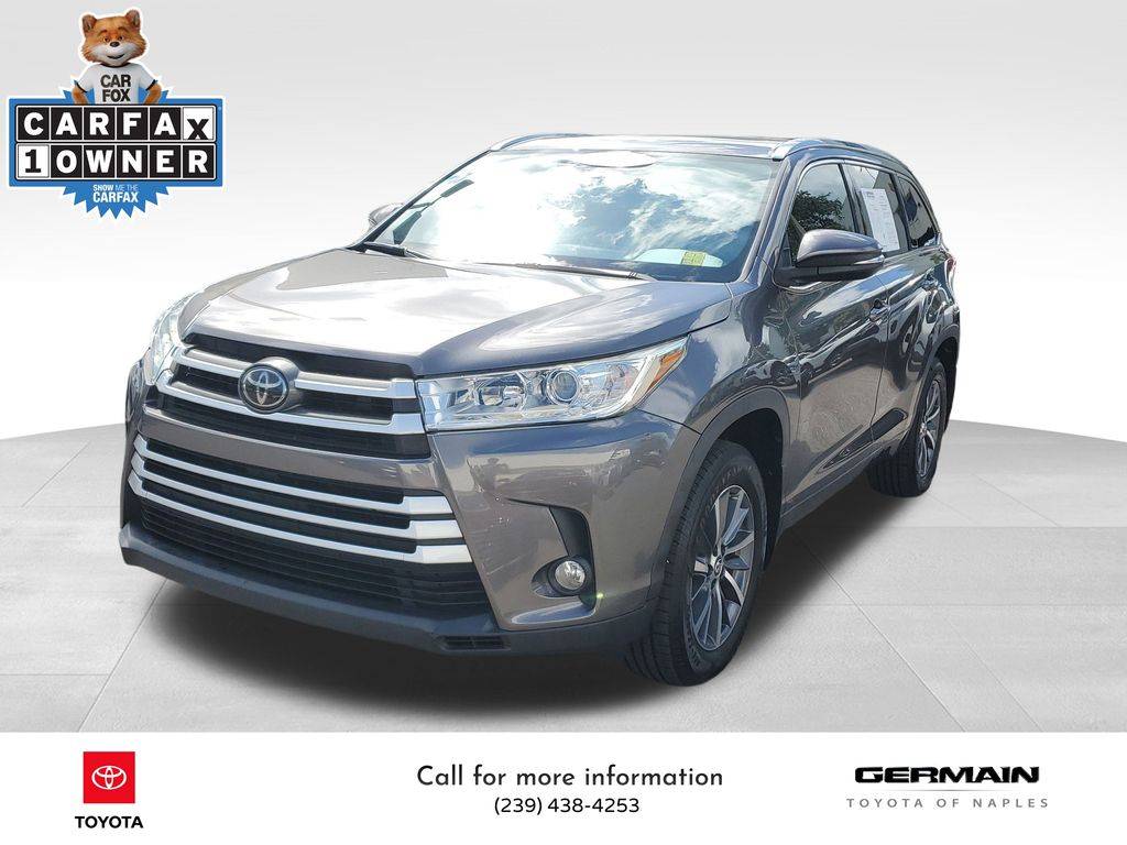 2018 Toyota Highlander XLE — SUV — 114,265 mi — Naples, FL