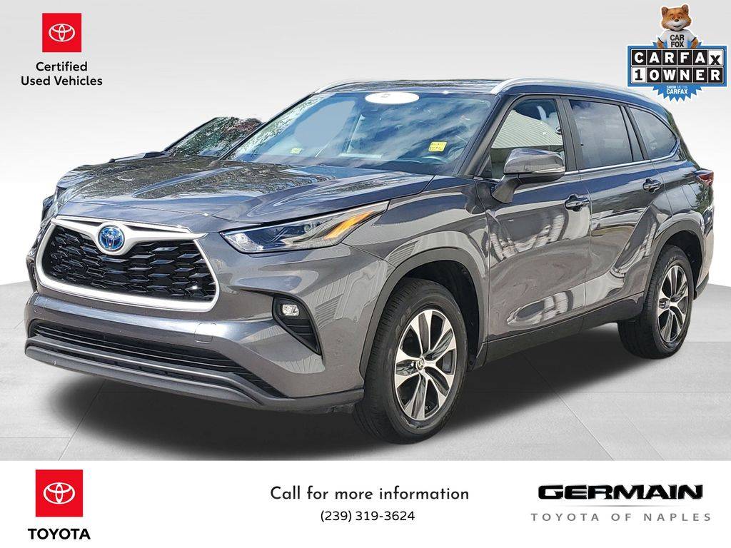 2024 Toyota Highlander Hybrid XLE — SUV — 13,588 mi — Naples, FL