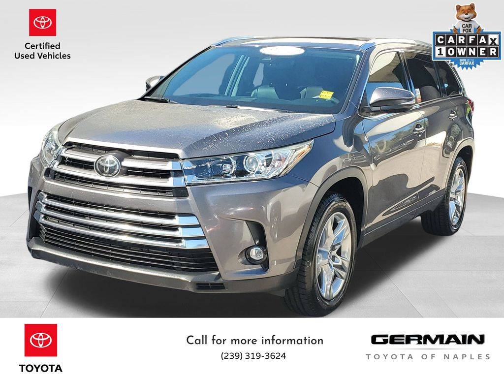 2019 Toyota Highlander Limited — SUV — 64,511 mi — Naples, FL