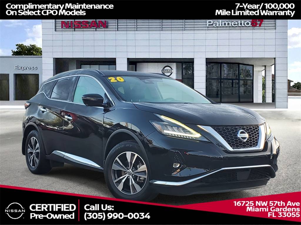 2020 Nissan Murano SV — SUV — 47,308 mi — Miami Gardens, FL