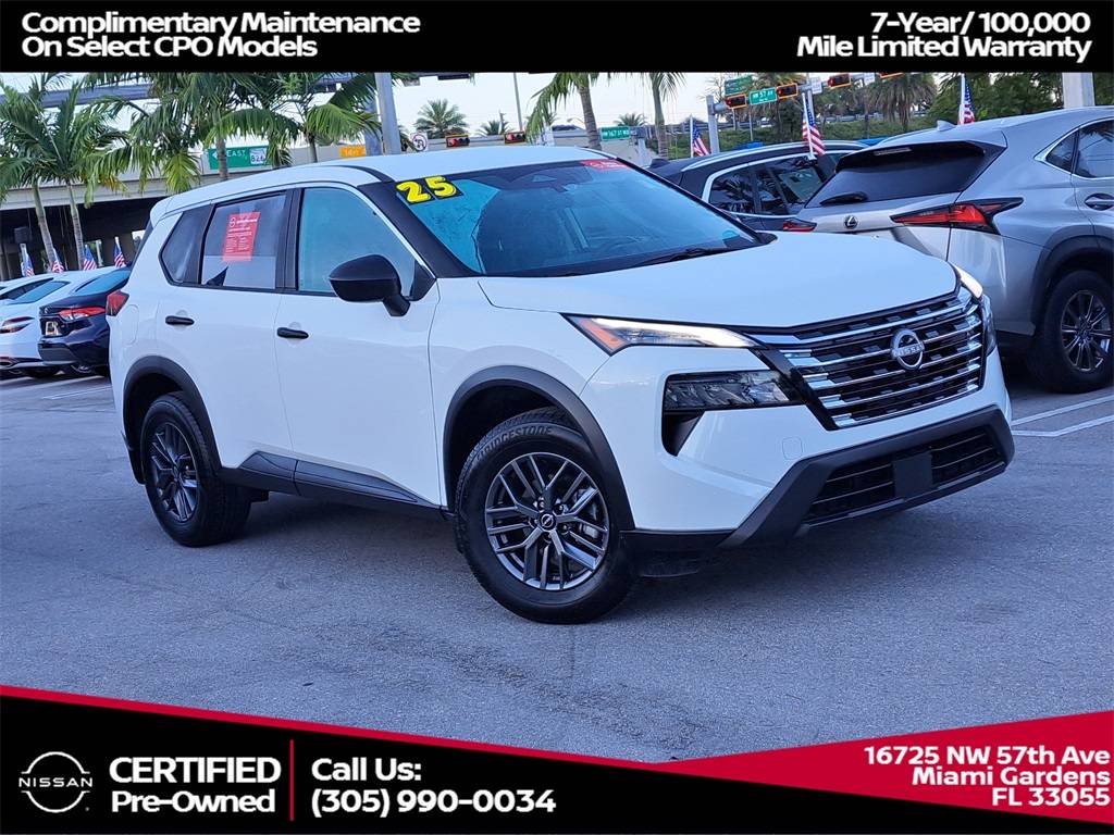 2025 Nissan Rogue S — SUV — 8,640 mi — Miami Gardens, FL