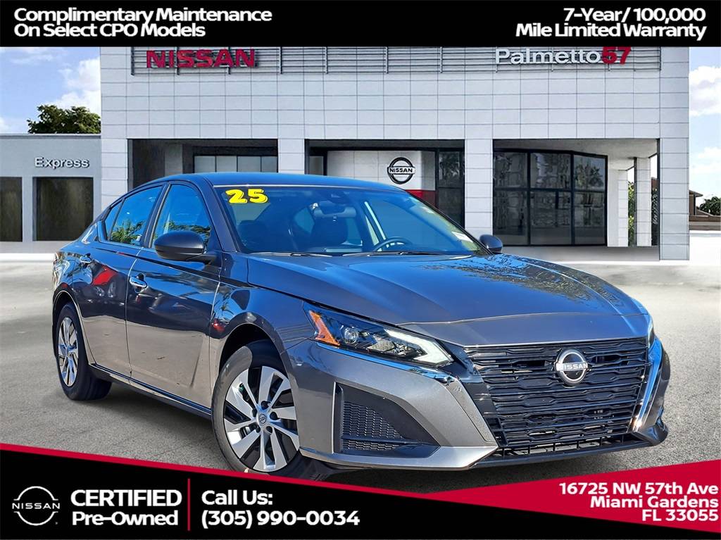 2025 Nissan Altima S — Sedan — 15 mi — Miami Gardens, FL