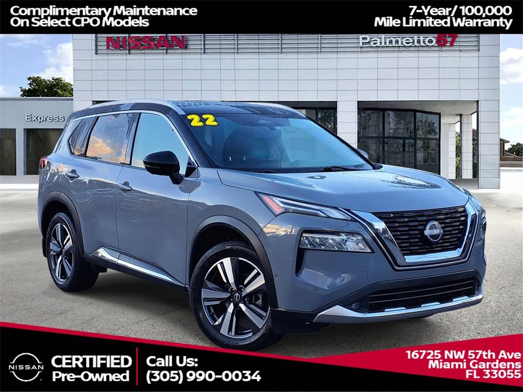 2022 Nissan Rogue Platinum — SUV — 45,218 mi — Miami Gardens, FL