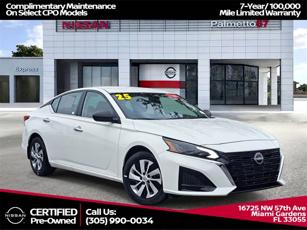 2025 Nissan Altima S — Sedan — 15 mi — Miami Gardens, FL