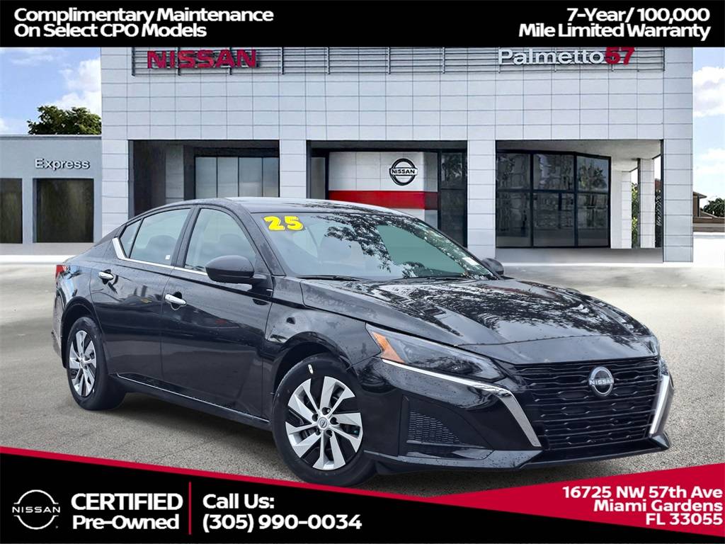 2025 Nissan Altima S — Sedan — 16 mi — Miami Gardens, FL