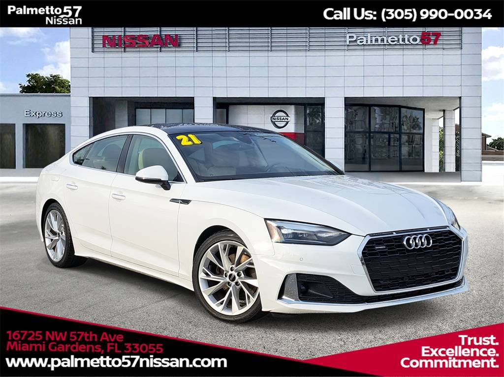 2021 Audi A5 Premium — Hatchback — 53,389 mi — Miami Gardens, FL