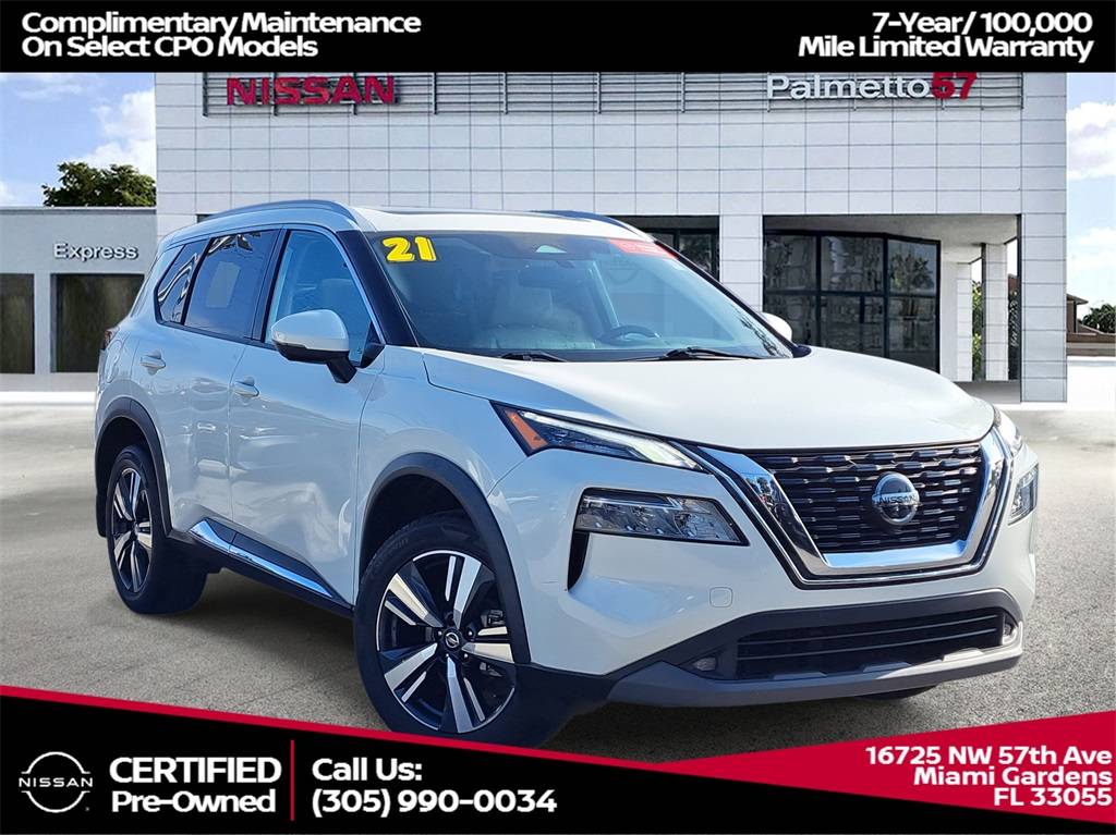 2021 Nissan Rogue SL — SUV — 31,914 mi — Miami Gardens, FL