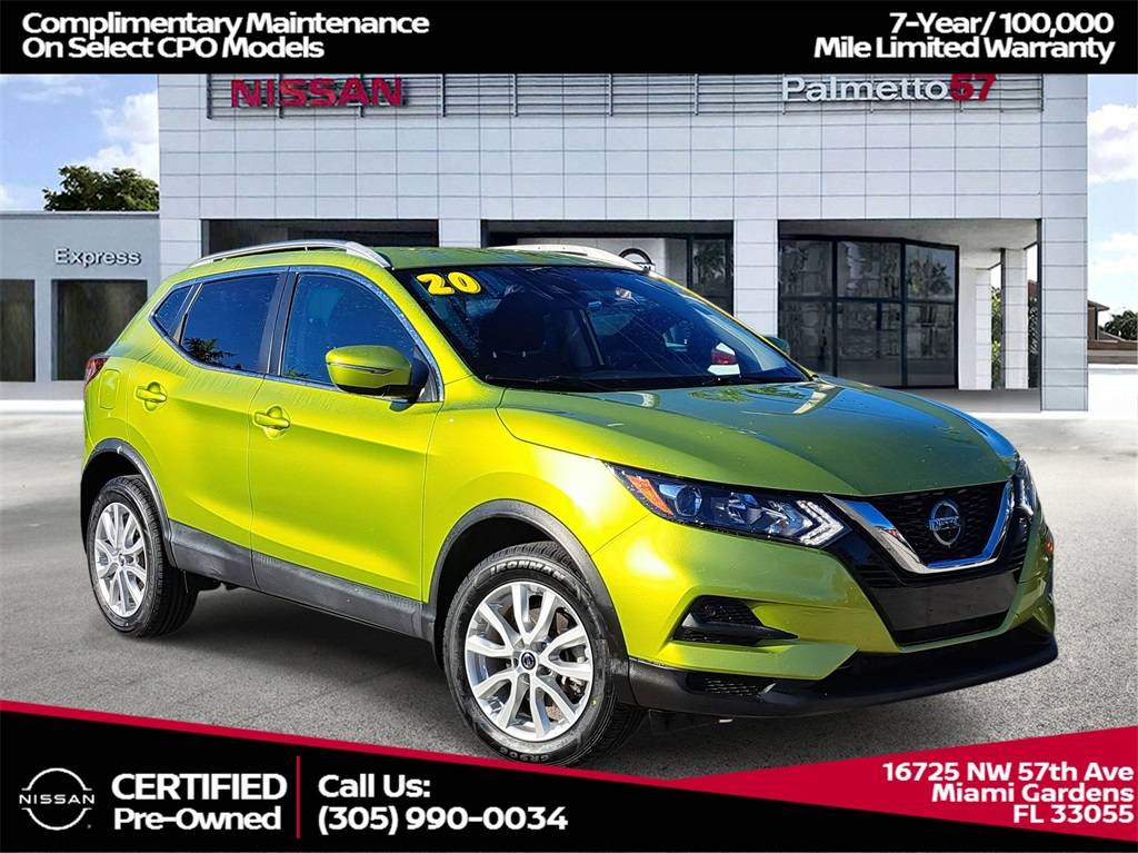 2020 Nissan Rogue Sport SV — SUV — 34,423 mi — Miami Gardens, FL