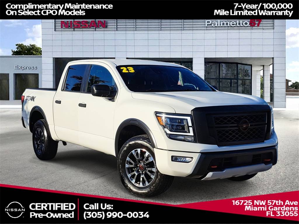 2023 Nissan Titan PRO-4X — Pickup Truck — 30,460 mi — Miami Gardens, FL