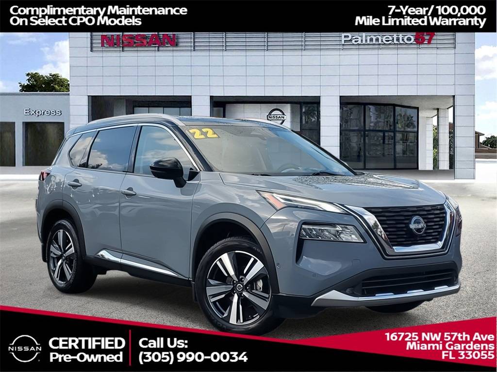 2022 Nissan Rogue Platinum — SUV — 17,108 mi — Miami Gardens, FL