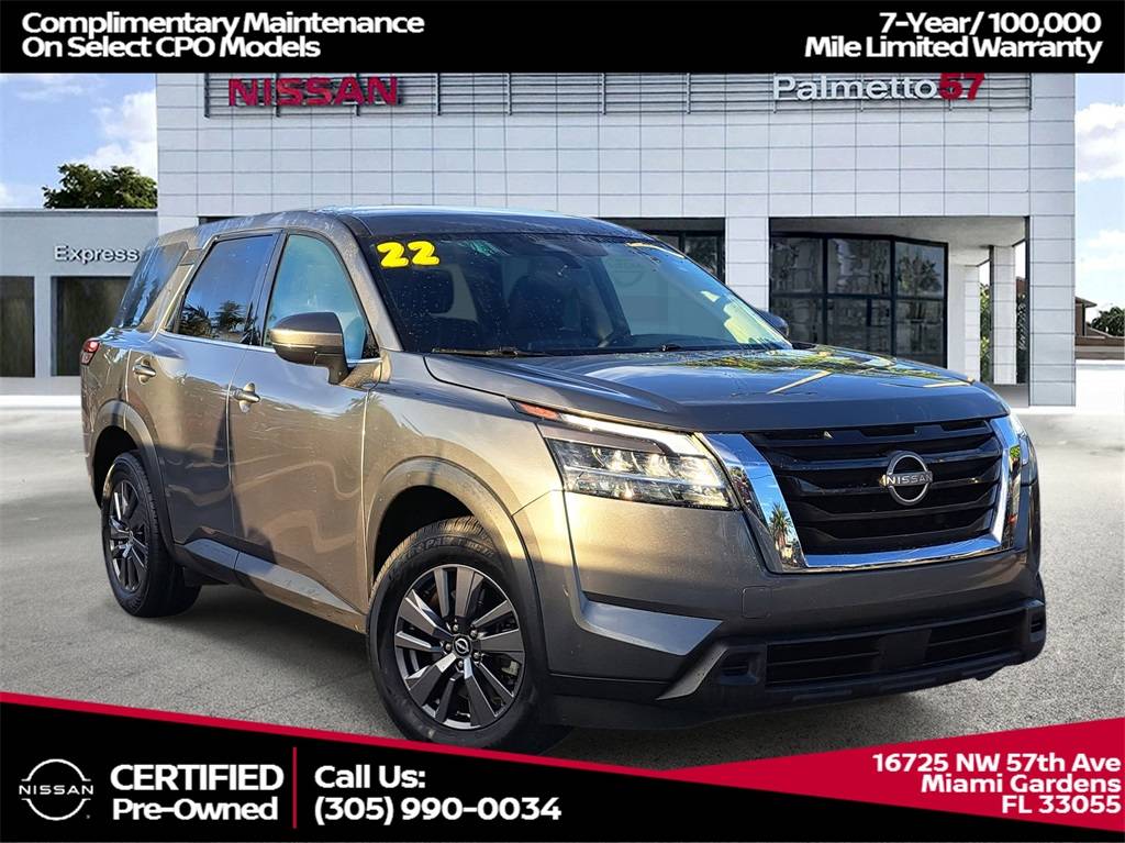 2022 Nissan Pathfinder S — SUV — 56,725 mi — Miami Gardens, FL
