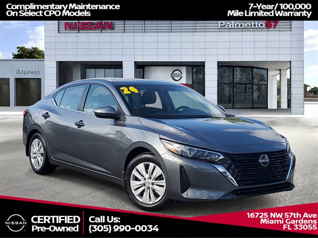 2024 Nissan Sentra S — Sedan — 2,553 mi — Miami Gardens, FL