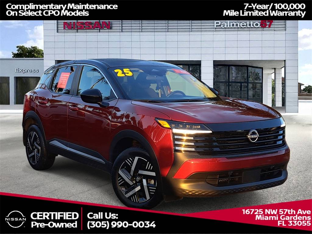 2025 Nissan Kicks SV — SUV — 2,510 mi — Miami Gardens, FL