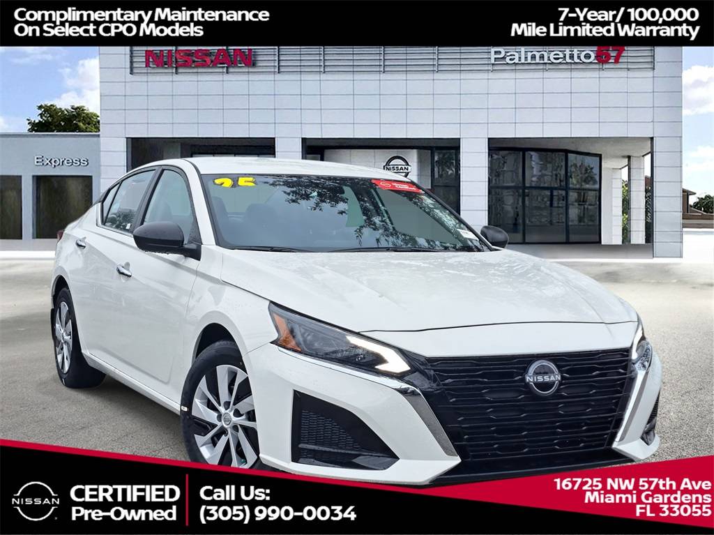 2025 Nissan Altima S — Sedan — 15 mi — Miami Gardens, FL
