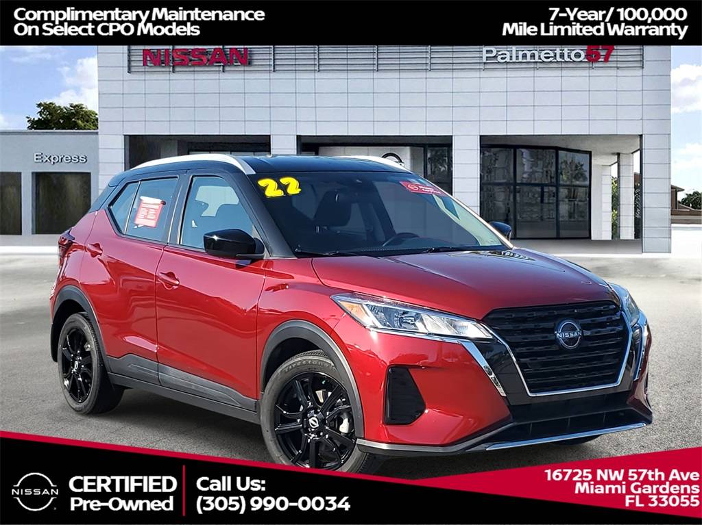 2022 Nissan Kicks SV — SUV — 19,730 mi — Miami Gardens, FL