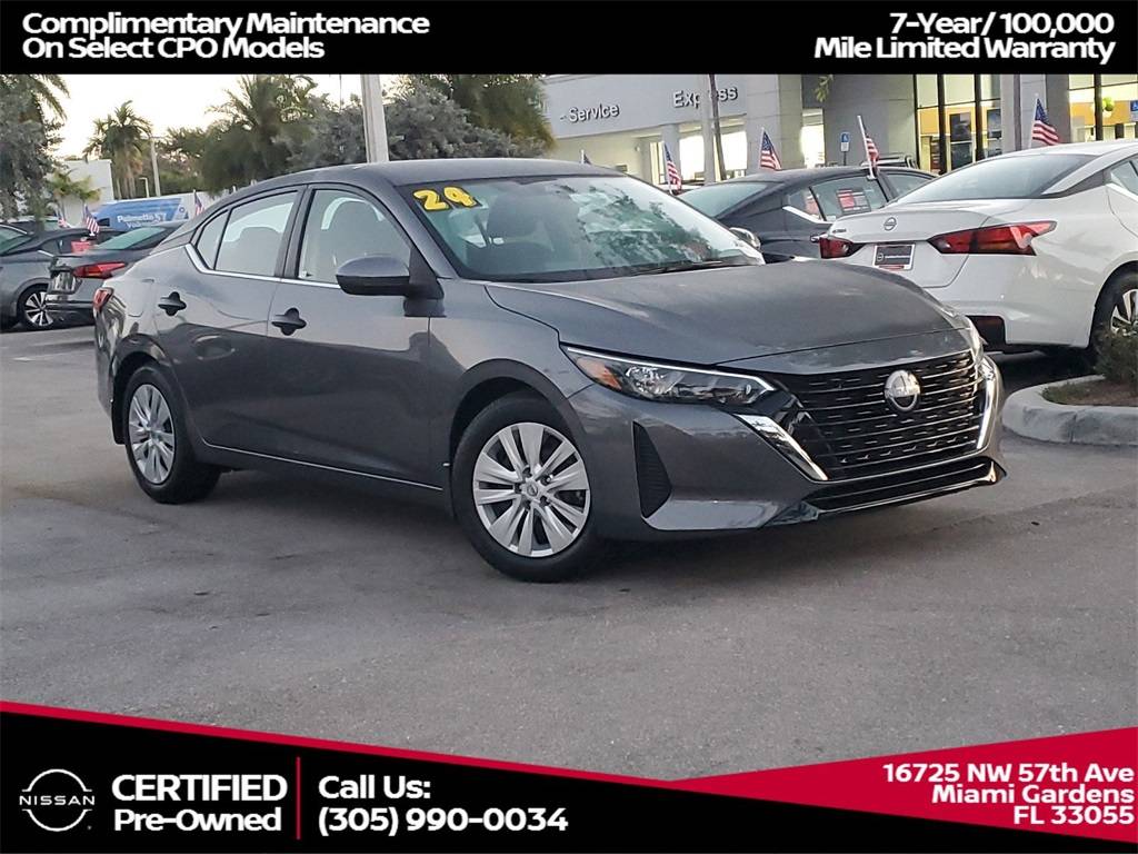 2024 Nissan Sentra S — Sedan — 2,956 mi — Miami Gardens, FL