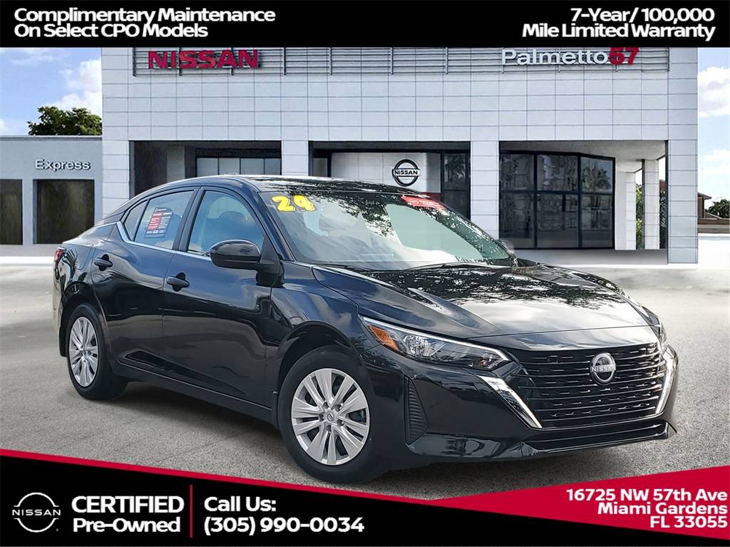 2024 Nissan Sentra S — Sedan — 5,540 mi — Miami Gardens, FL