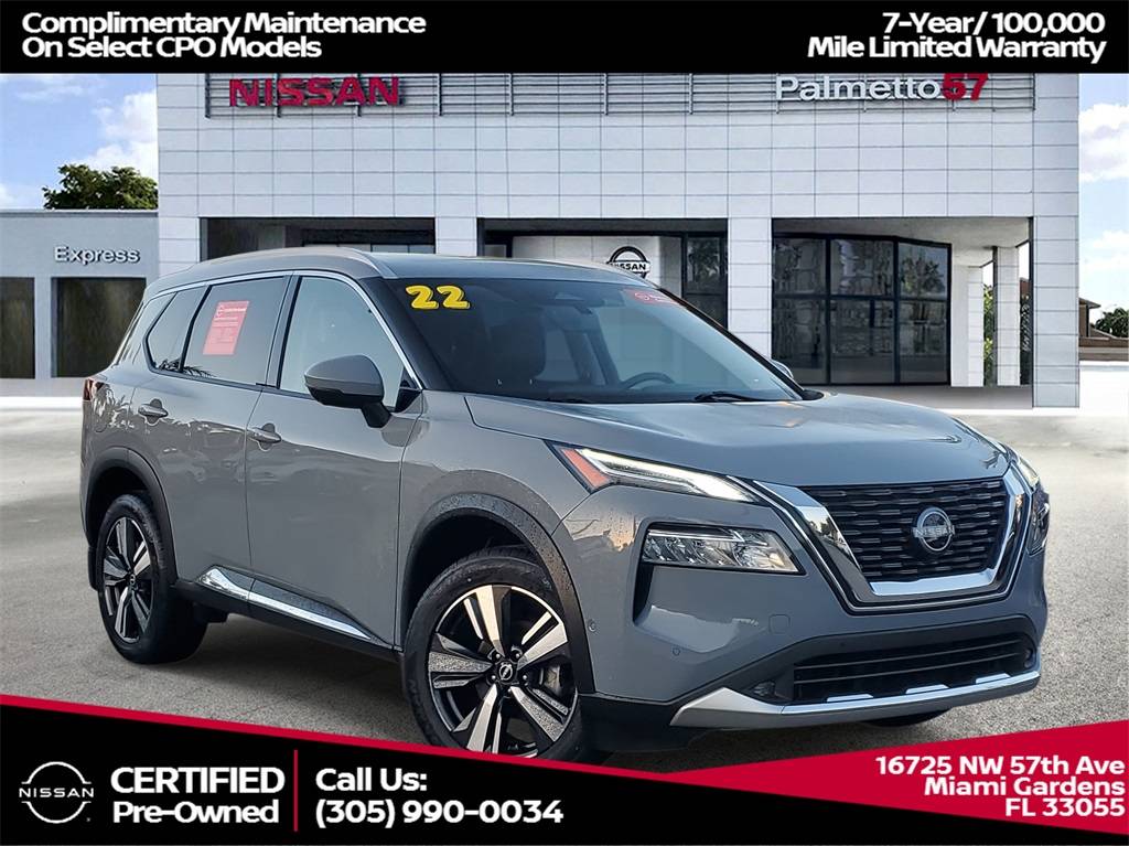 2022 Nissan Rogue Platinum — SUV — 37,666 mi — Miami Gardens, FL