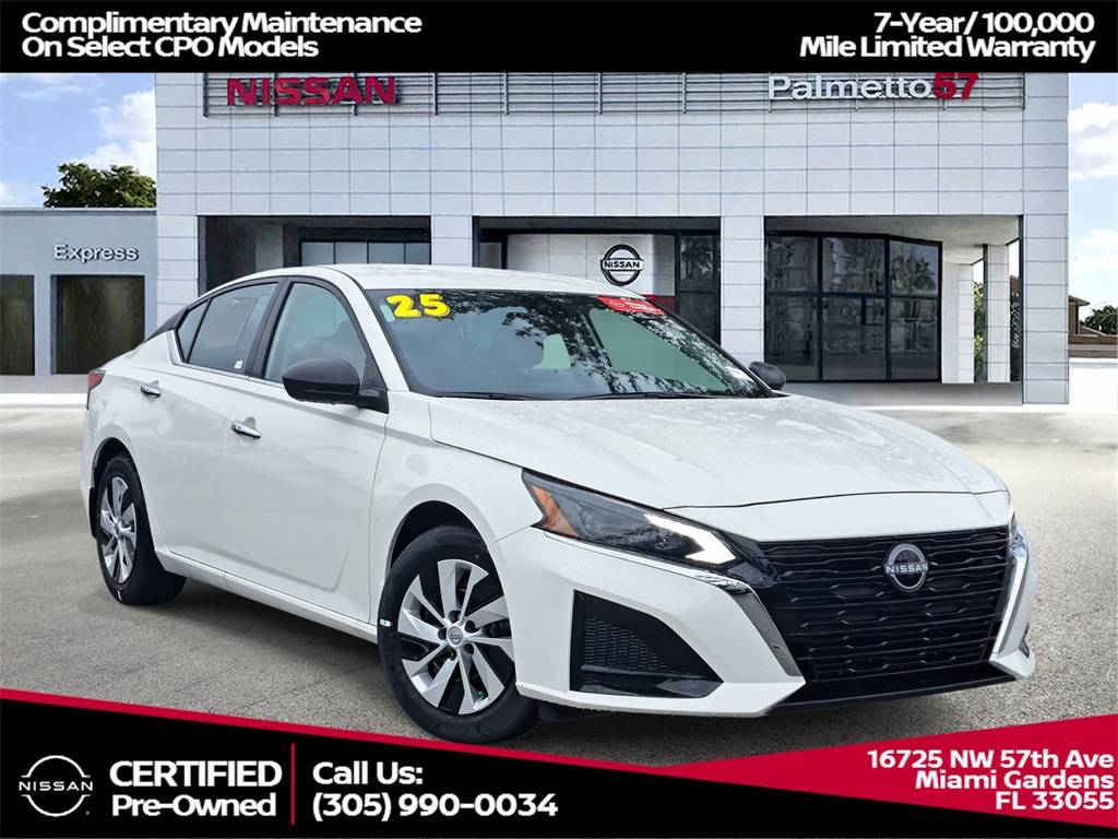 2025 Nissan Altima S — Sedan — 15 mi — Miami Gardens, FL