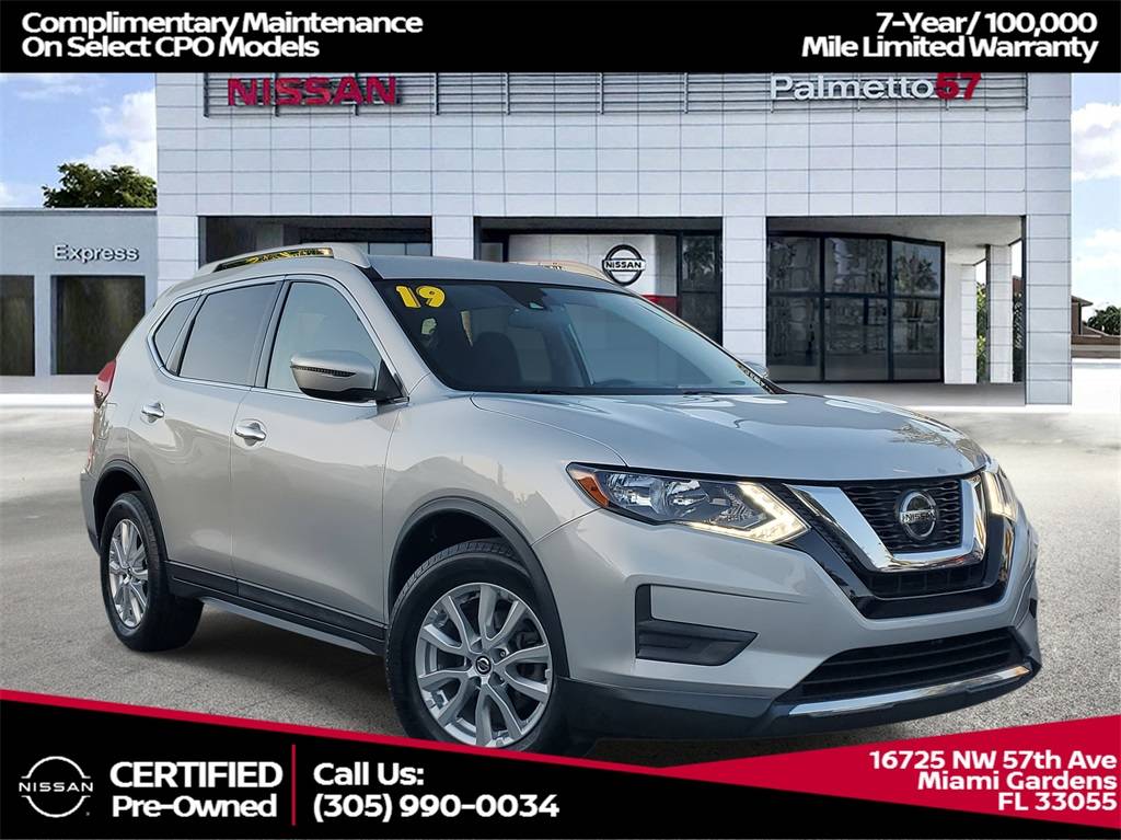 2019 Nissan Rogue S — SUV — 68,275 mi — Miami Gardens, FL