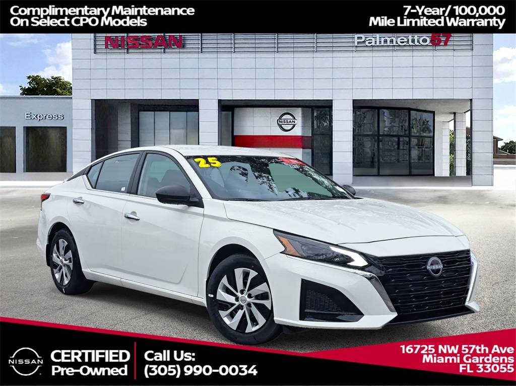 2025 Nissan Altima S — Sedan — 15 mi — Miami Gardens, FL