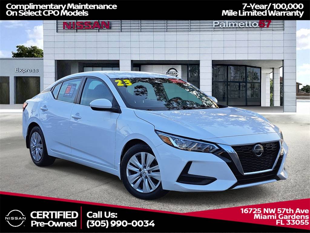2023 Nissan Sentra S — Sedan — 23,186 mi — Miami Gardens, FL