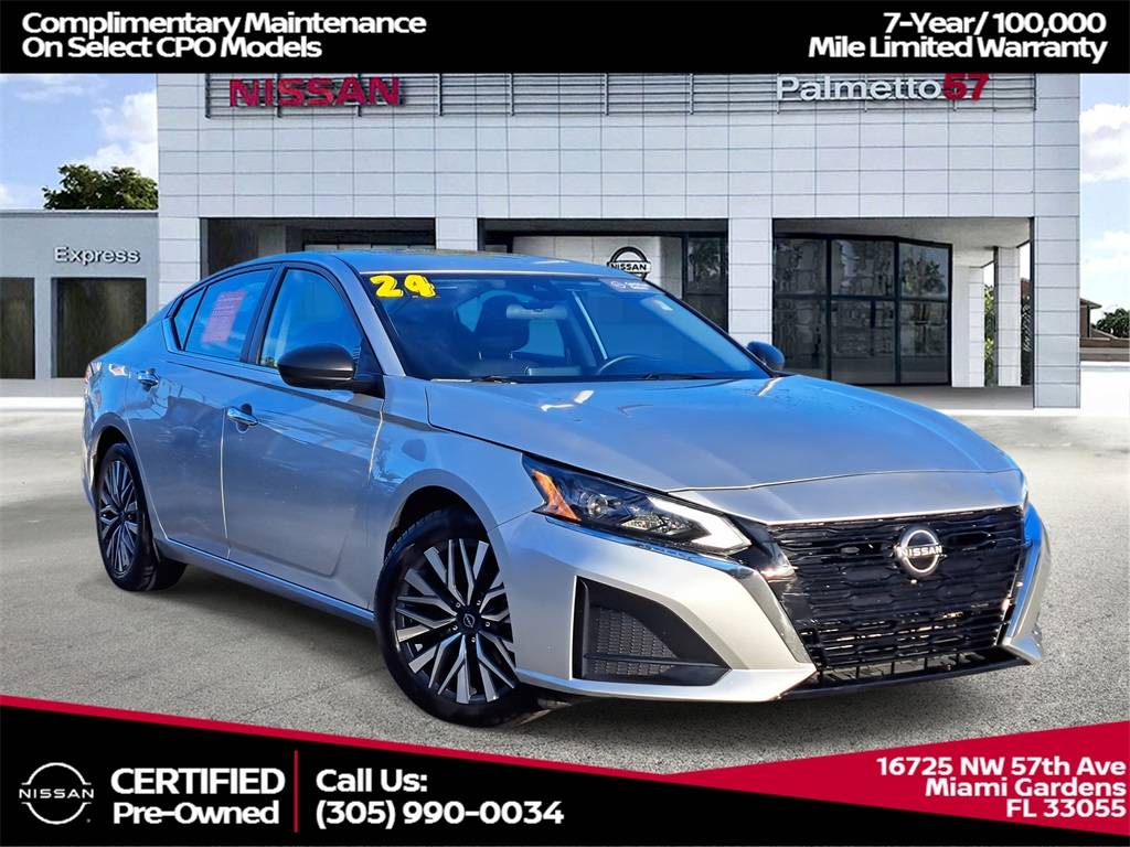 2024 Nissan Altima SV — Sedan — 59,538 mi — Miami Gardens, FL