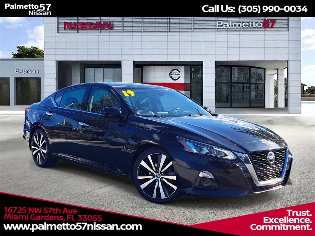 2019 Nissan Altima Platinum — Sedan — 54,619 mi — Miami Gardens, FL