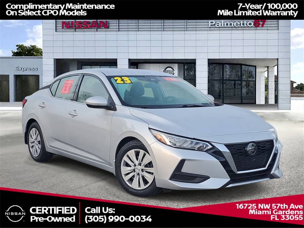 2023 Nissan Sentra S — Sedan — 32,858 mi — Miami Gardens, FL