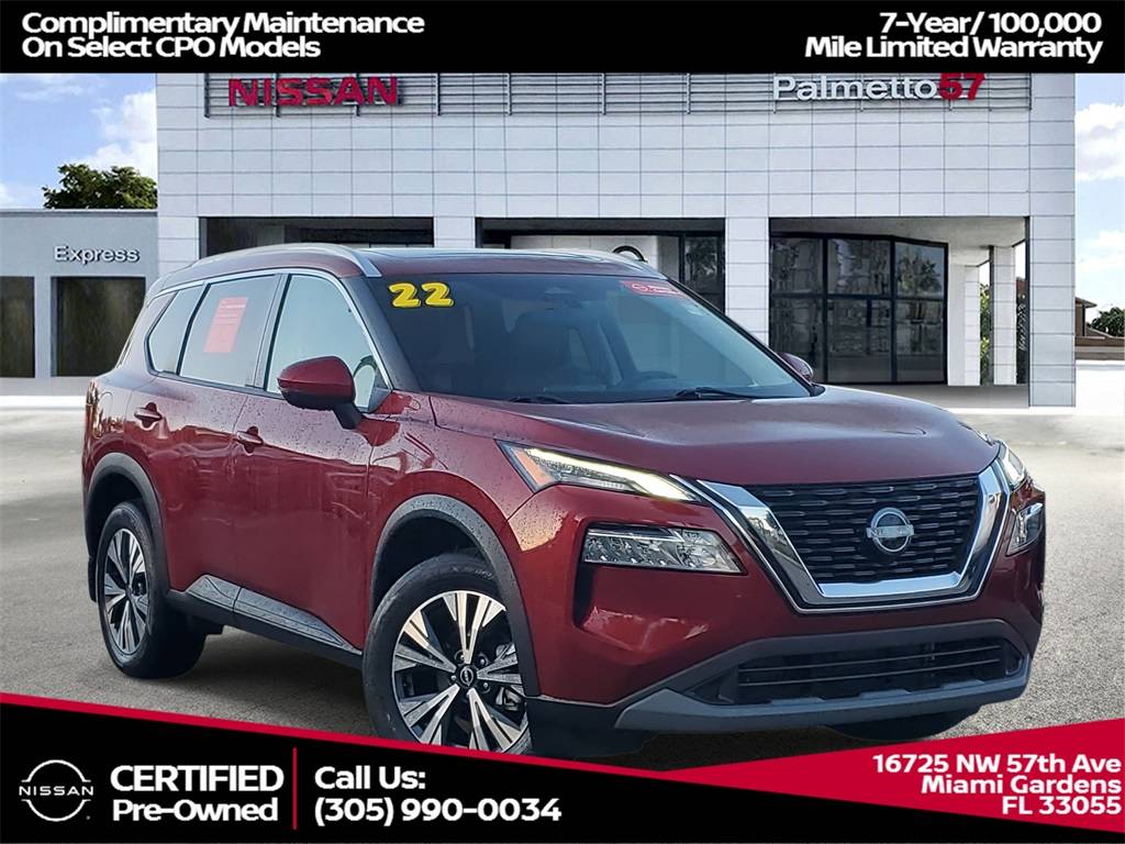 2022 Nissan Rogue SV — SUV — 9,434 mi — Miami Gardens, FL