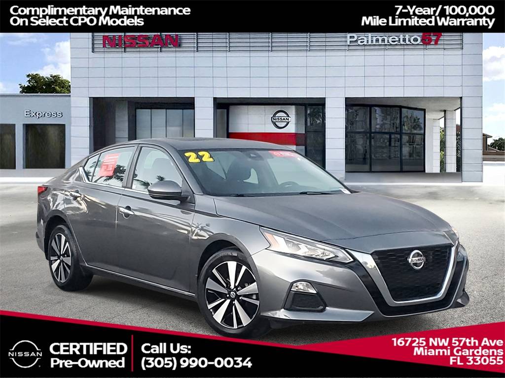 2022 Nissan Altima SV — Sedan — 34,951 mi — Miami Gardens, FL
