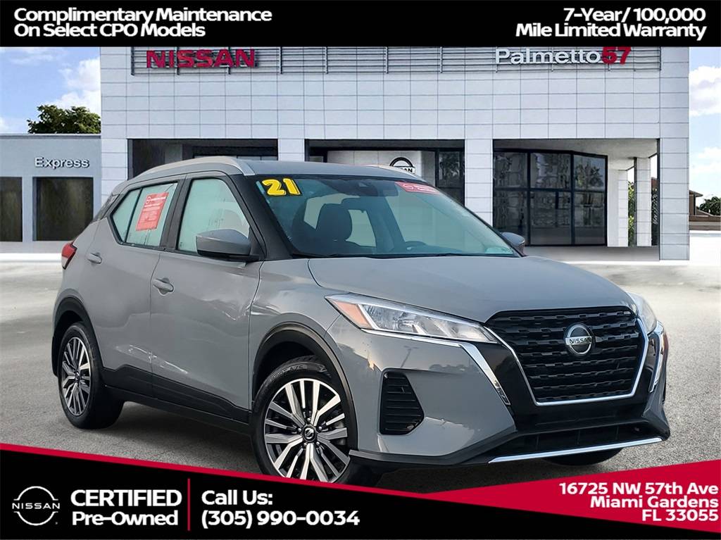2021 Nissan Kicks SV — SUV — 58,732 mi — Miami Gardens, FL