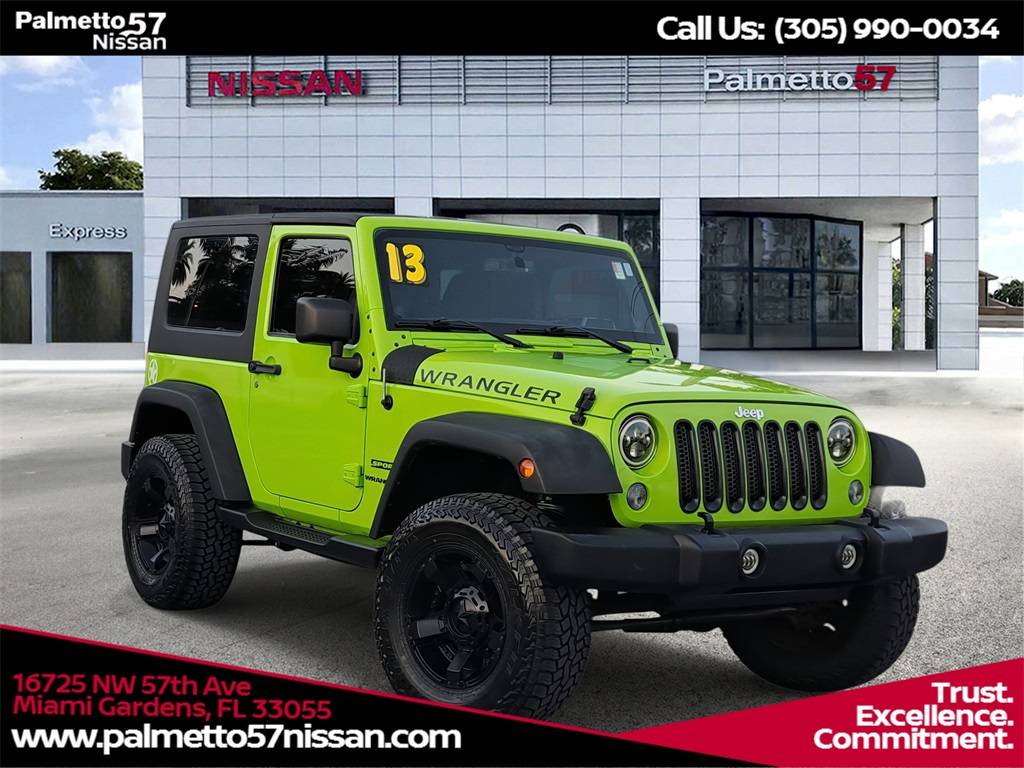 2013 Jeep Wrangler Sport — SUV — 90,701 mi — Miami Gardens, FL