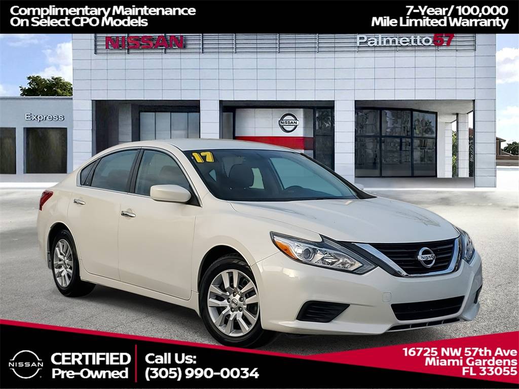 2017 Nissan Altima 2.5 S — Sedan — 50,498 mi — Miami Gardens, FL
