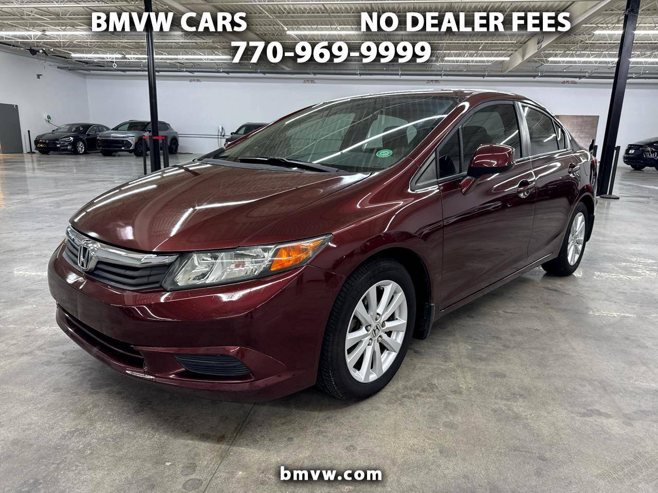 2012 Honda Civic EX — Sedan — 126,504 mi — Union City, GA