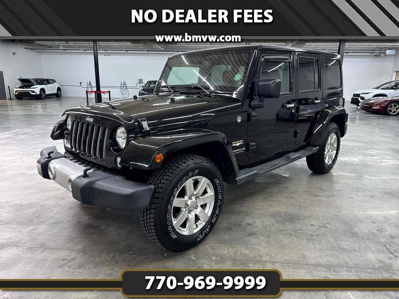 2015 Jeep Wrangler Sahara — SUV — 80,363 mi — Union City, GA