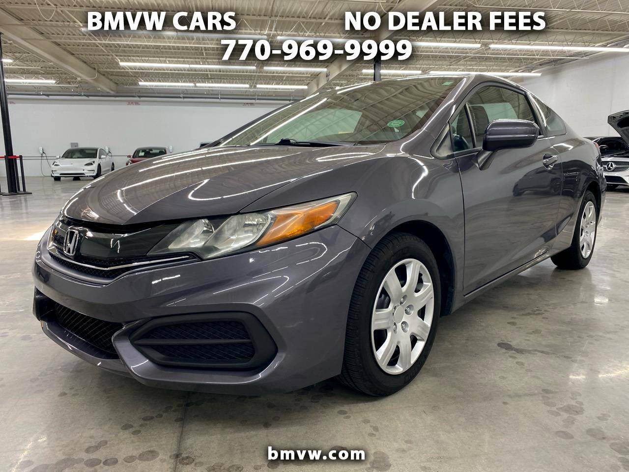 2015 Honda Civic LX — Coupe — 89,277 mi — Union City, GA