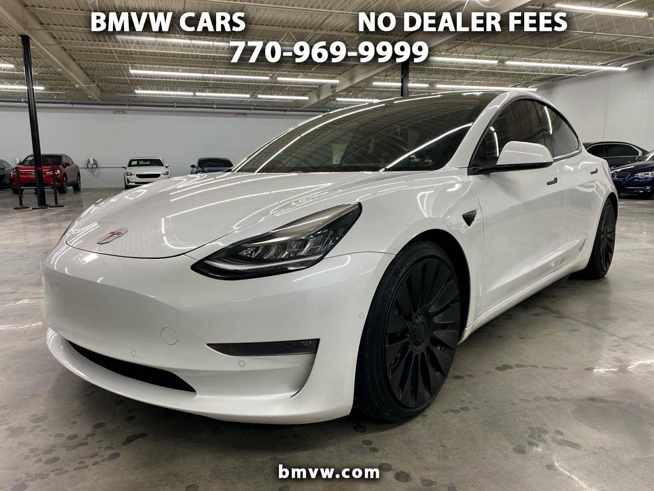 2020 Tesla Model 3 Long Range — Sedan — 100,275 mi — Union City, GA