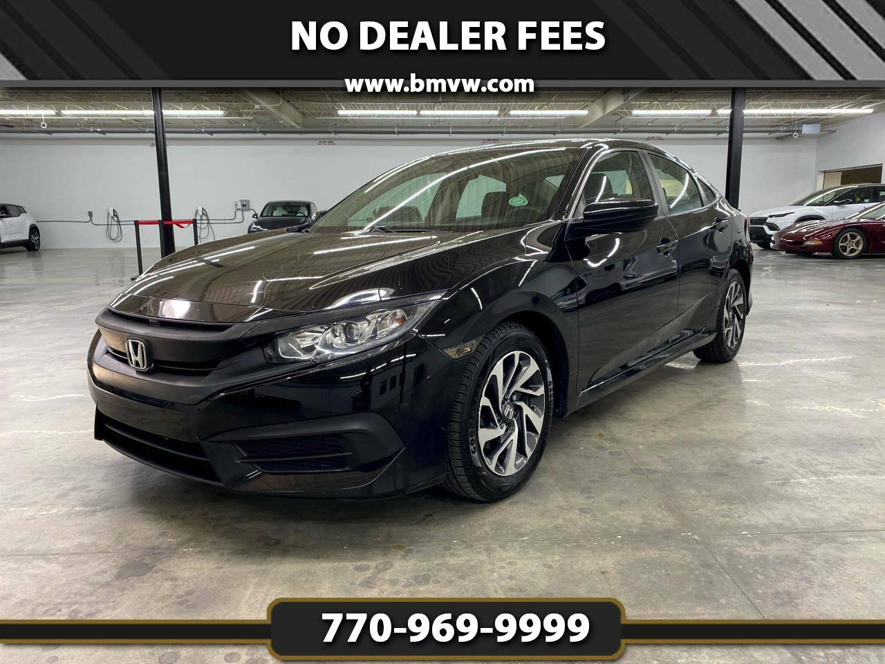 2017 Honda Civic EX — Sedan — 70,433 mi — Union City, GA