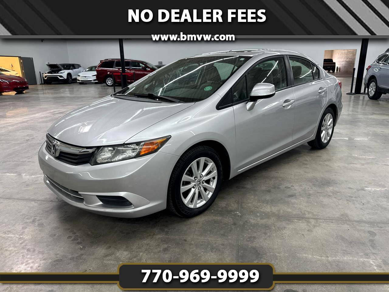 2012 Honda Civic EX-L — Sedan — 123,193 mi — Union City, GA