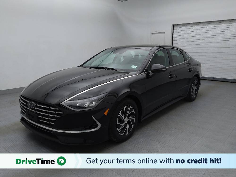 2021 Hyundai Sonata Hybrid Blue — Sedan — 20,379 mi — Charlotte, NC