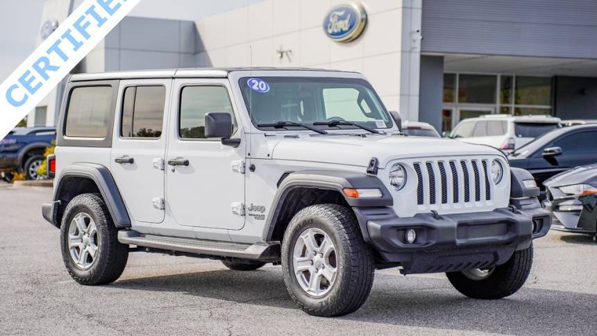 2020 Jeep Wrangler Sport S — SUV — 67,791 mi — Graniteville, SC