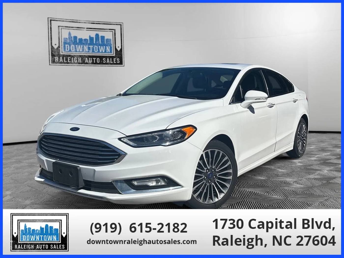 2017 Ford Fusion SE — Sedan — 131,611 mi — Raleigh, NC