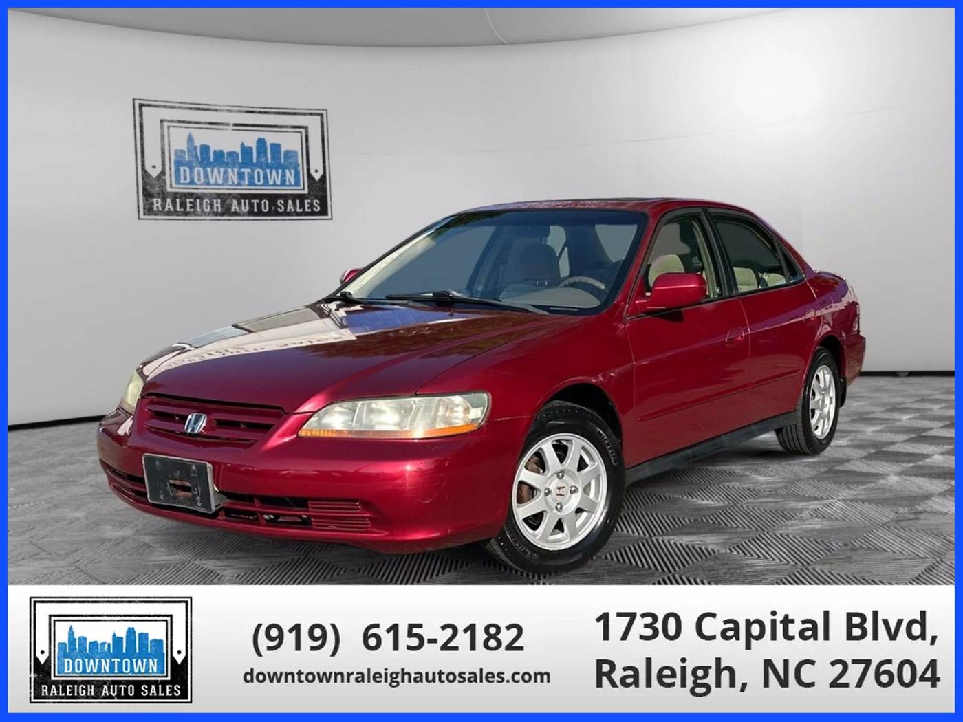2002 Honda Accord SE — Sedan — 106,574 mi — Raleigh, NC