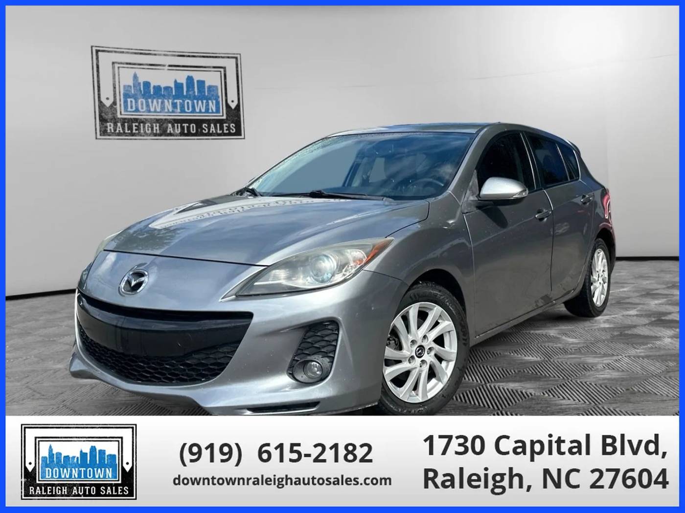 2013 Mazda Mazda3 i Grand Touring — Hatchback — 167,403 mi — Raleigh, NC