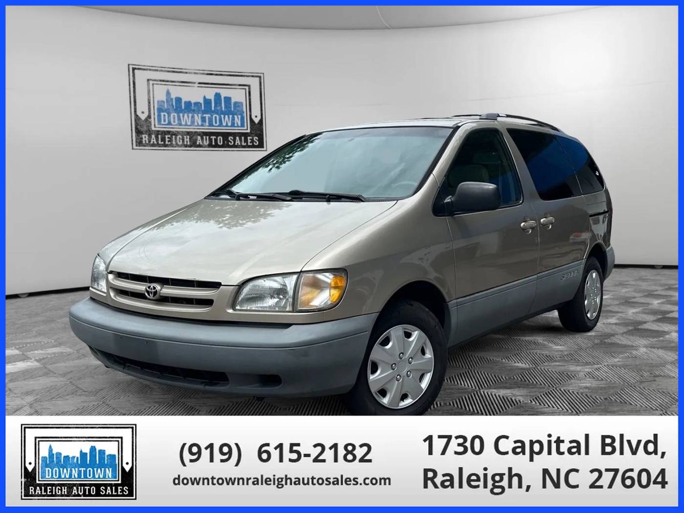 2000 Toyota Sienna LE — Minivan — 145,795 mi — Raleigh, NC