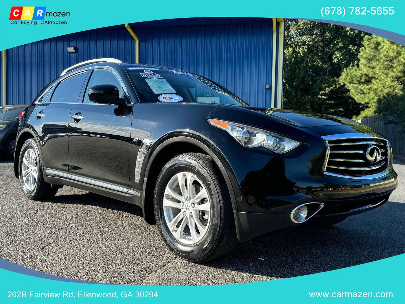 2015 INFINITI QX70 Standard — SUV — 24,342 mi — Ellenwood, GA